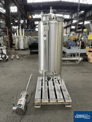 USED Walker 400 Liter Walker Agitated Receiver, 316L S/S, 14.9#