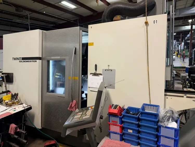 Used GILDEMEISTER TWIN 65 5-Axis or More CNC Lathes Illinois US | Graff-Pinkert #799473
