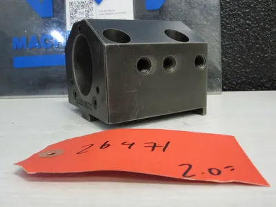 Doosan 300K 55 x 80 mm 2.0" Static Boring Bar Holder Daewoo Puma 300
