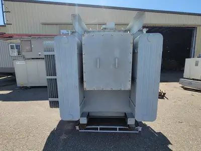 1500 kVA Onan Sealed Transformer, 25000 pri. volts, 2400 sec. volts