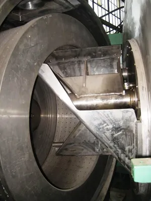 Escher-Wyss H-130 (1250 x 600mm) peeler centrifuge, SS.