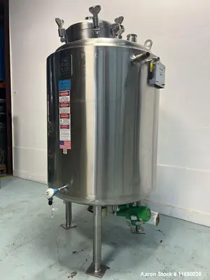 Used DCI 1,000 Liter Stainless Steel Mixing Reactor | 30 PSI Jacketed Emulsification Vessel