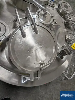 USED Precision 150 Liter Precision Stainless Jacketed Receiver Tank, 316L S/S, 45/100