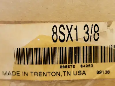 NEW TB WOOD'S 8SX1-3/8