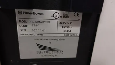 PITNEY BOWES Flowmaster 12000 XL Inserter Mailing and Inserting Equipment | Machinery Solutions Group, Inc. (4)