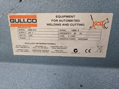 Used 2006 GULLCO KBM-18-D Bevelers Ohio US | G-2000, Inc. #1286157