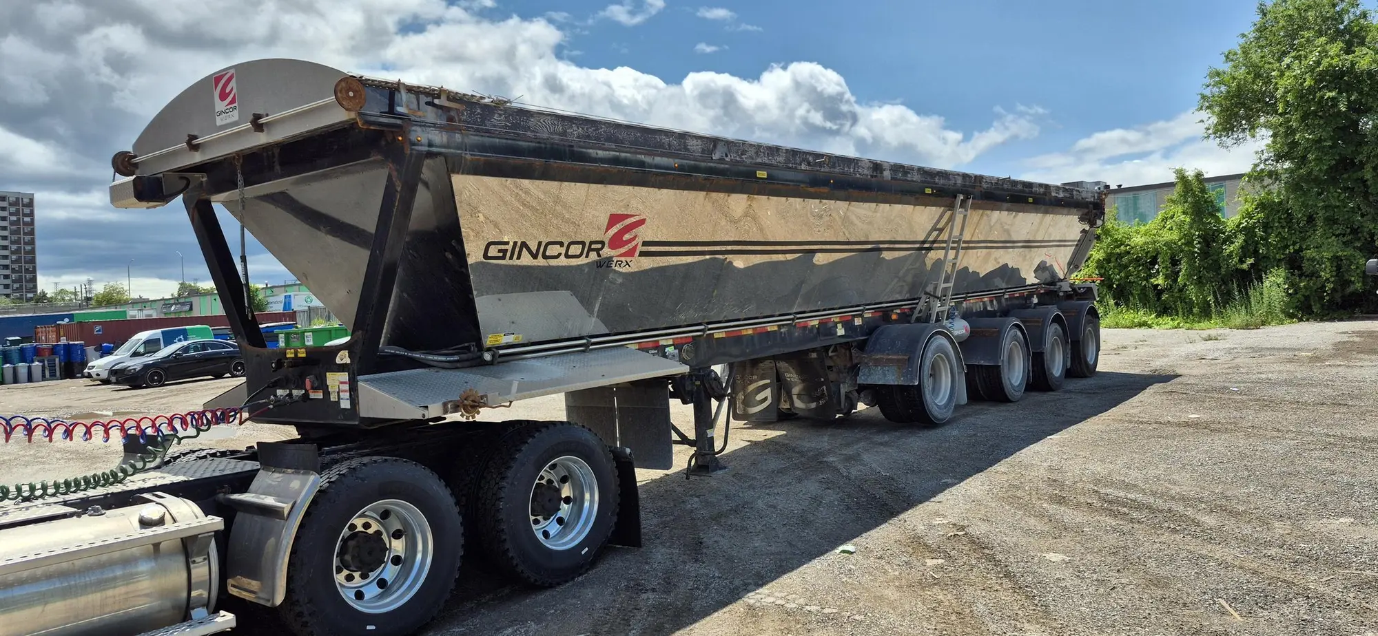 Used GINCOR SPIF Dump Trailers Ontario CA | Platinum Group #1339175