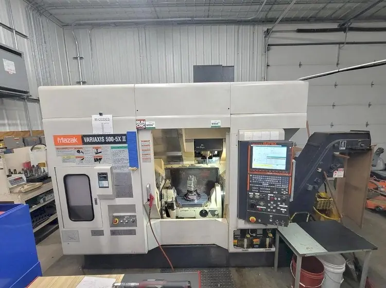 Used 2007 MAZAK VARIAXIS 500-5X II Vertical Machining Centers (5-Axis or More) Illinois US | ABL Technology LLC #390769