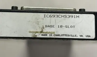 USED GE FANUC IC693CHS391H