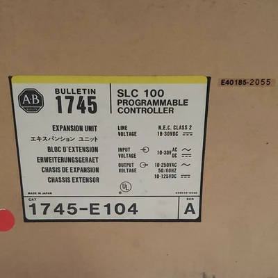 NEW Allen-Bradley 1745-E104