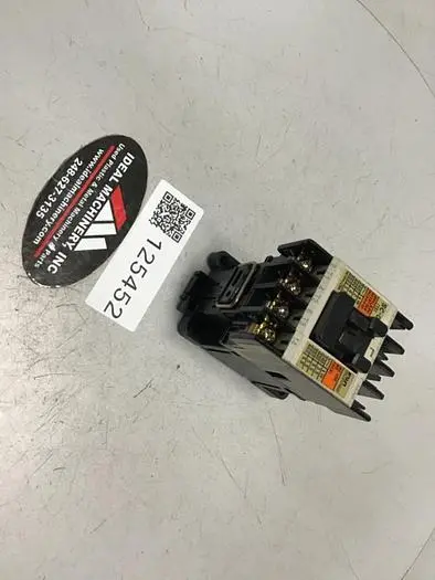 Used FUJI ELECTRIC SC-0 4NC0F0 PLC Contactors | Ideal Machinery #623999