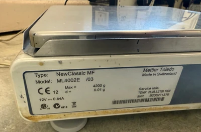 USED Mettler Toledo Â» 1- MODEL AB54
