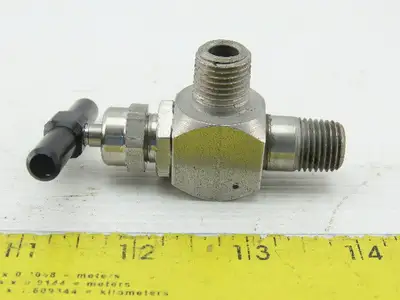 Western Enterprises SS-120M Cartridge Valve 1/4"NPT Male 6000 PSI