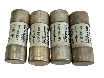 NEW LOT OF 4 EATON FWP-80A22F FUSES 700V 80AMP FWP80A22F