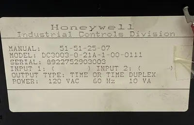 New | in-Stock HONEYWELL DC3003-0-21A-1-00-0111 Industrial Controls | Surplus Asset Holdings #1217608