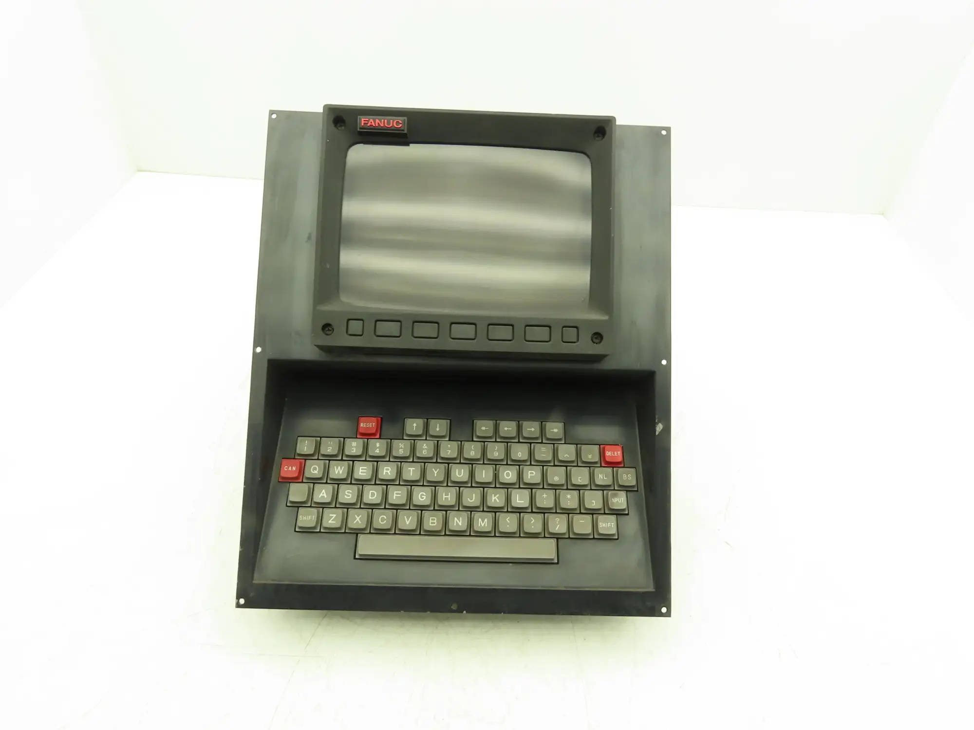Fanuc A05B-2022-C101 MDI/CRT Operator Interface Keyboard Control Panel 9" Screen