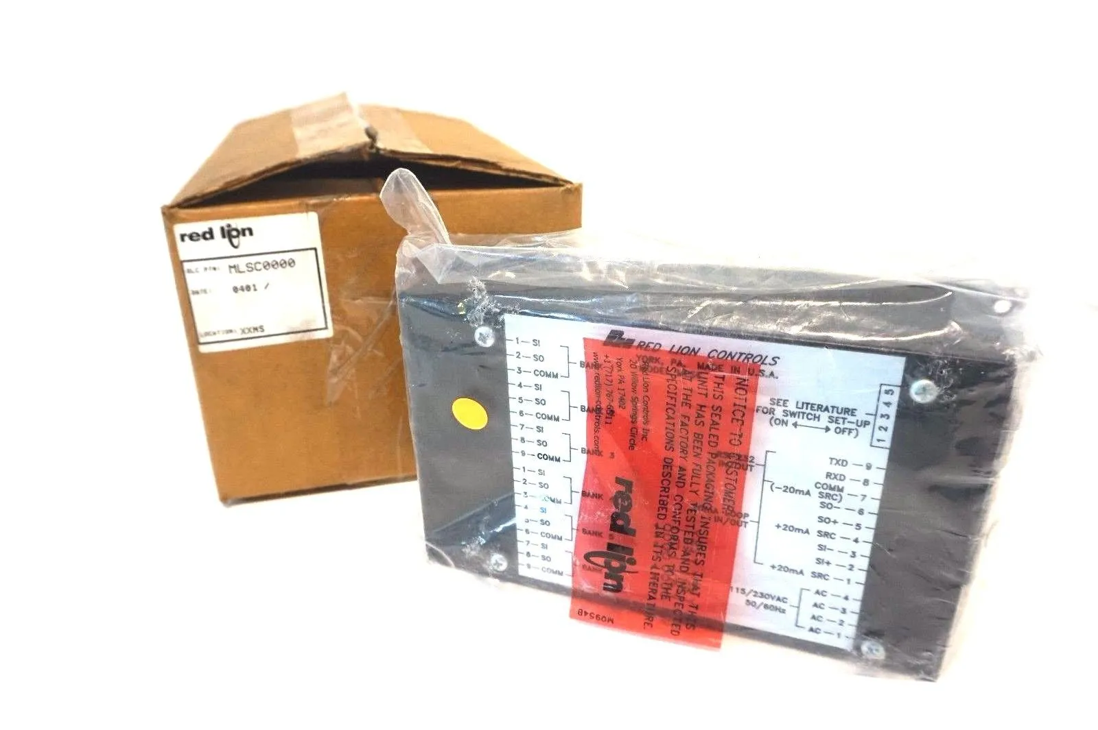 NEW RED LION CONTROLS MLSC0000 CONVERTER MLSC0000