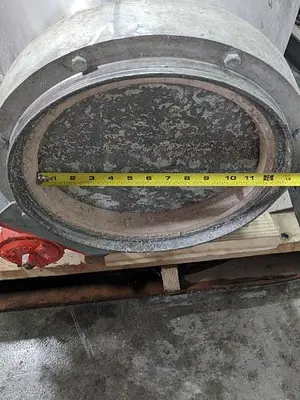 300 Gallon Aluminium Hopper With Load Cells