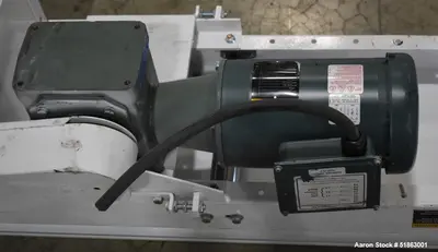 Used Hytrol Belt Conveyor – 10" Wide x 518" Long | 5 Sections | .5 HP Motor | Carbon Steel Frame on Casters