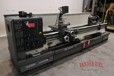 Used POREBA TPK-80A/4M Engine Lathes Michigan US | Vander Ziel Machinery Sales #1470845