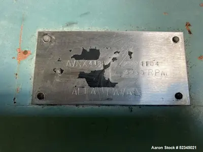 USED ALFA LAVAL AVNX418
