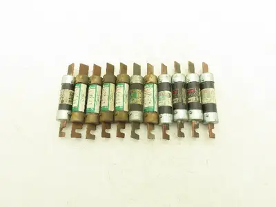 Time Delay Dual Element Fuse 80A 250VAC Class RK5 Mixed Brand Lot of 11