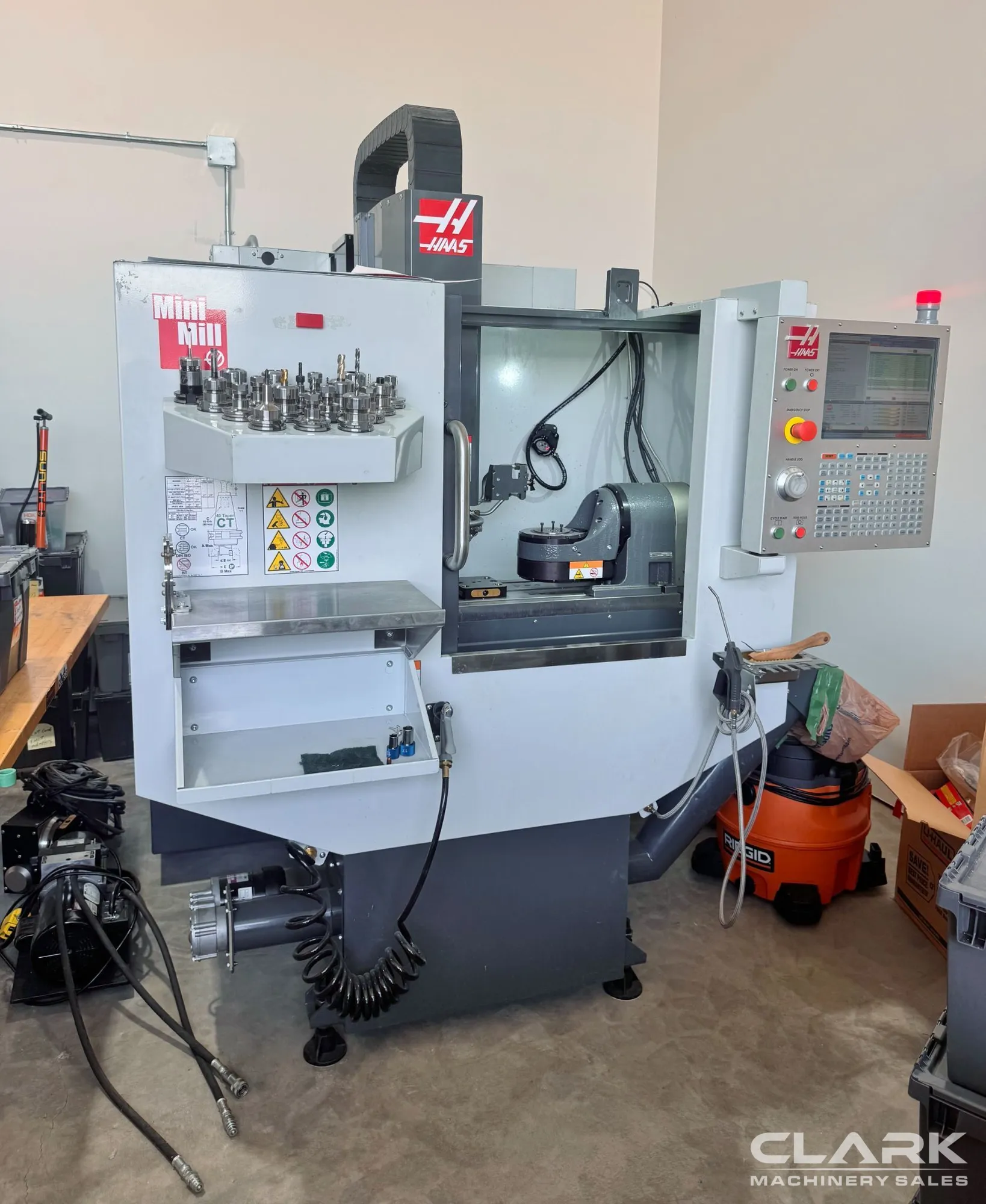 2019 HAAS MINI MILL & TRT100, LIKE-NEW