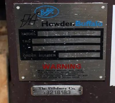 USED HOWDEN BUFFALO 33 VOLUME CW-360D