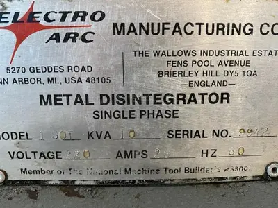 USED ELECTRO ARC 1 SQT