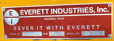 Used EVERETT 20AA22 Circular Cold Saws Ohio US | CW WOOD MACHINERY #1310908