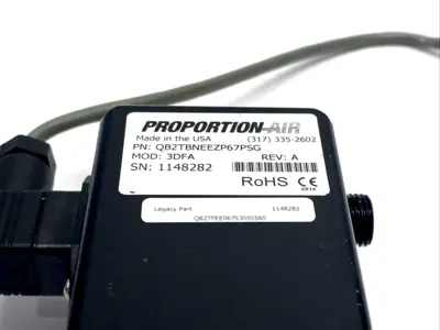 QB2TBNEEZP67PSG | Proportion Air  Electronic Pressure Regulator, External Sense - Used