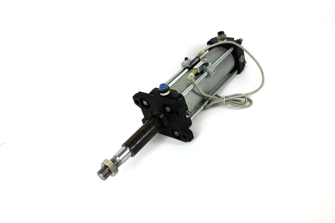 SMC CDA1FN50-125 Pneumatic Cylinder, 50mm Bore, 125mm Stroke w/ D-A53 Reed Switch