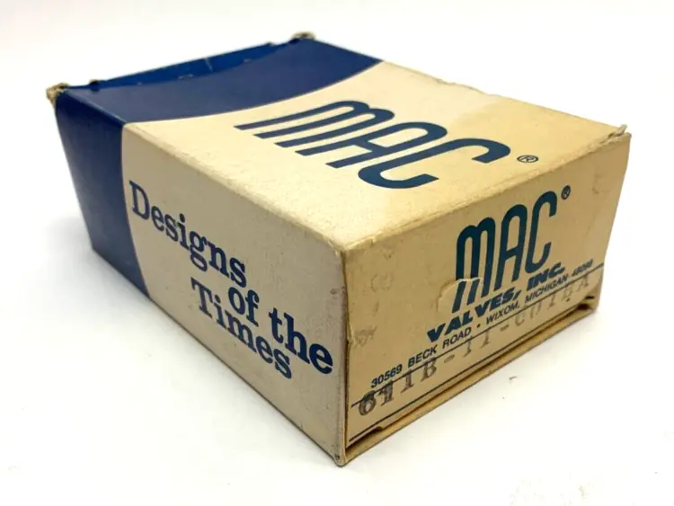 New | in-Stock Mac 611B-11-601BA Solenoid Valves Michigan US | Maverick Industrial Sales #1456771
