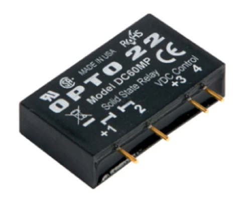 Opto 22 DC60MP MP Model, 60 VDC, 3 Amp, DC Control Solid State Relay SSR [New]