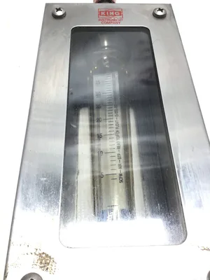 King Instrument 73112230-54MC Variable Area Flow Meter Max 200PSIG 200°F Temp