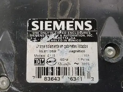 USED SIEMENS B115