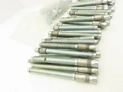 Red Head WS-1254G Wedge Anchor Concrete 1/2" x 5-1/2" Galvanized Lot of 48