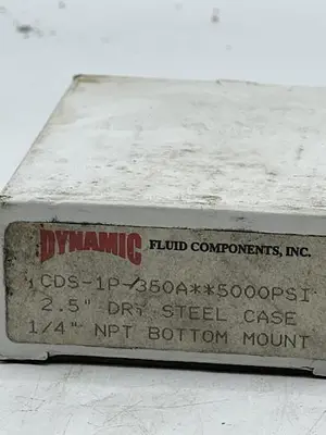 New | in-Stock DYNAMIC FLUID CONTROLS DYNAMIC FLUID CONTROLS CDS-1P-350A Industrial Controls | ND Industrial Surplus #1215703
