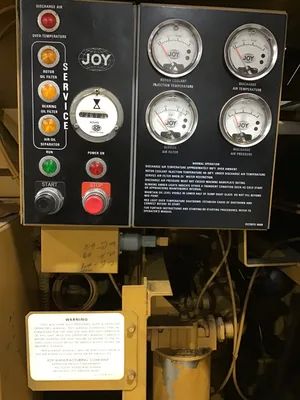 Joy T0290EAN40 Twistair Industrial Rotary Screw Air Compressor 110PSIG