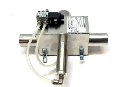 USED MOTAN SUCTION BOX ASSY 120VAC 40-60 PSI