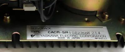 USED YASKAWA CACR-SR15SZ1SDY214