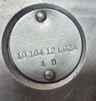 Used CUSHMAN 12" 3-JAW Chucks Kentucky US | Aucto #687774
