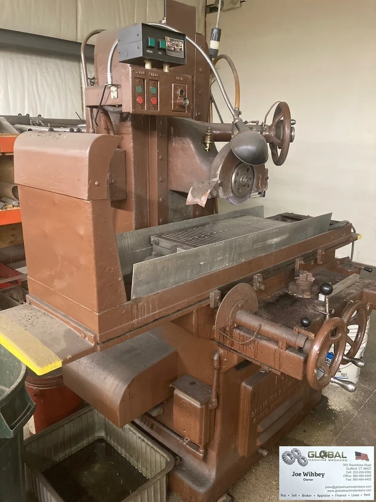Gallmeyer & Livingston No. 45 12 x 24 Auto Surface Grinder Very Accurate