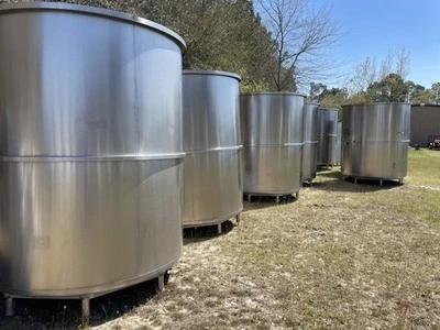 USED Stainless 1500 Gal