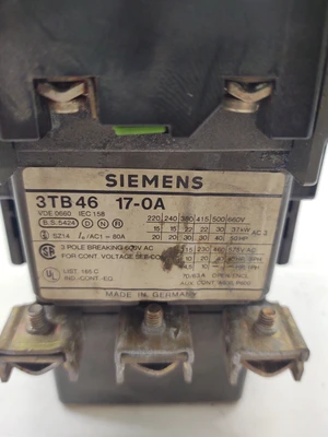 USED Siemens 3TB46 17-0A