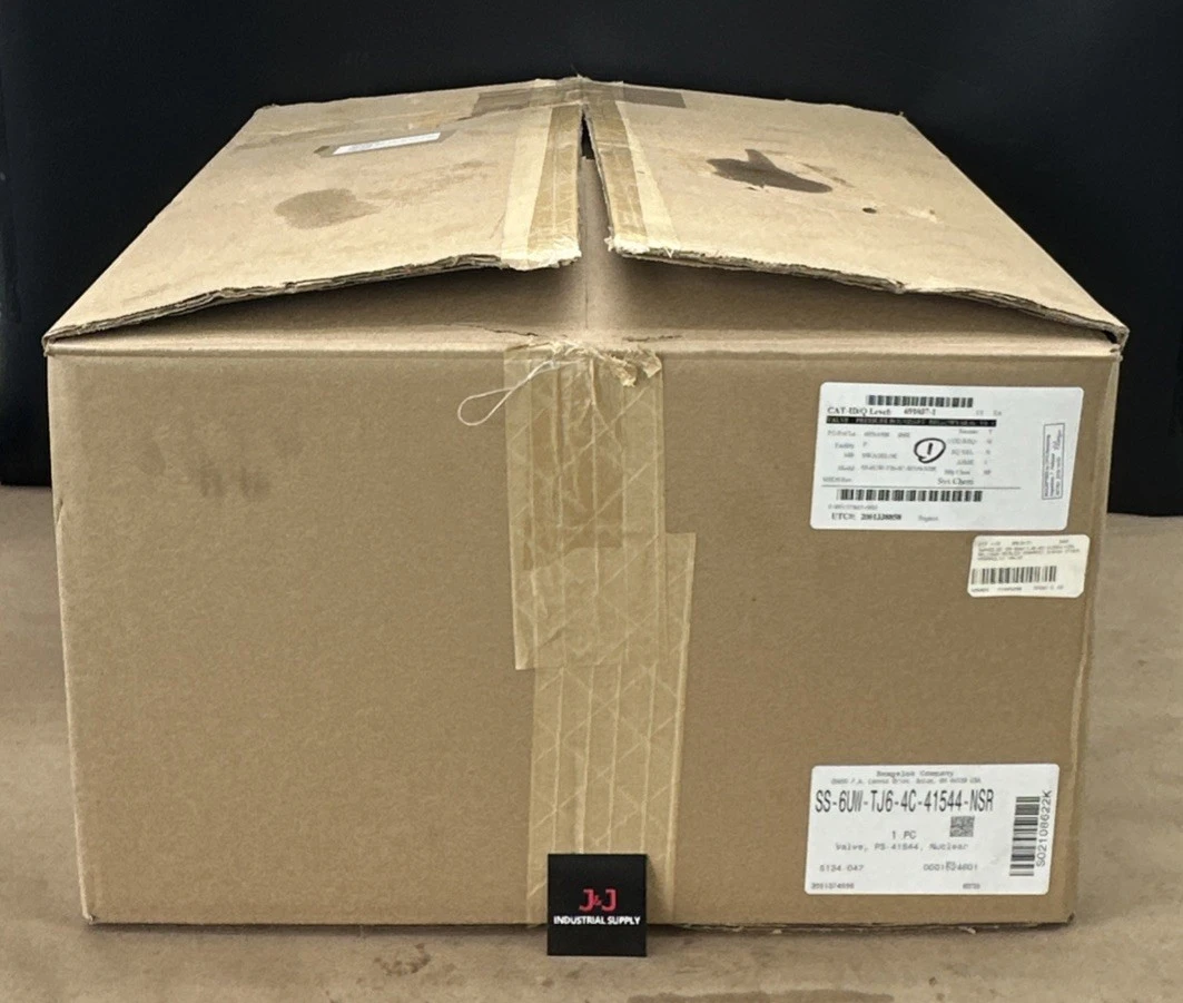 New | in-Stock Swagelok SS-6UW-TJ6-4C-41544-NSR Valves/Fittings Indiana US | J&J Industrial Supply #1277320