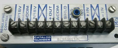 USED REGULATING CONTROL SYSTEMS RCS8200ISDC CONTROL MODULE 127C