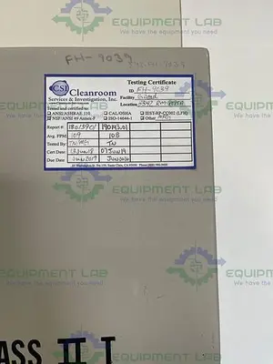 USED NUAIRE NU-430-600 CLASS II B2 BIOLOGICAL SAFETY CABINET 115V