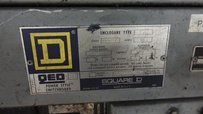 SQUARE D QED POWER STYLE / MODEL 5 Electrical Switchgear / Power Distribution Switchboard | Machinery Solutions Group, Inc. (4)