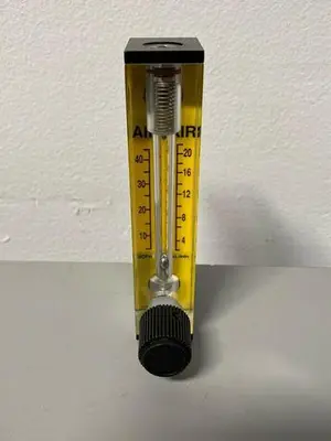 USED COLE PARMER 34500-60 ACRY-010035 FLOWMETER KIT WITH VALVE 40 SCFH